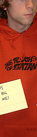 "The Touch of Satan" hoodie